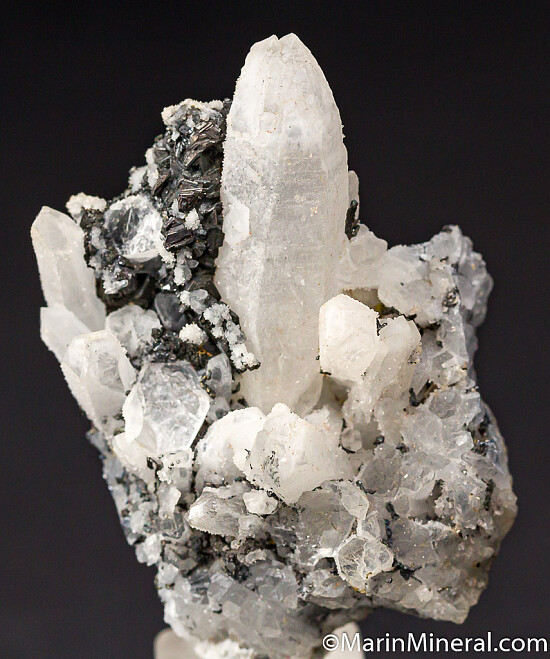 Polybasite with Quartz