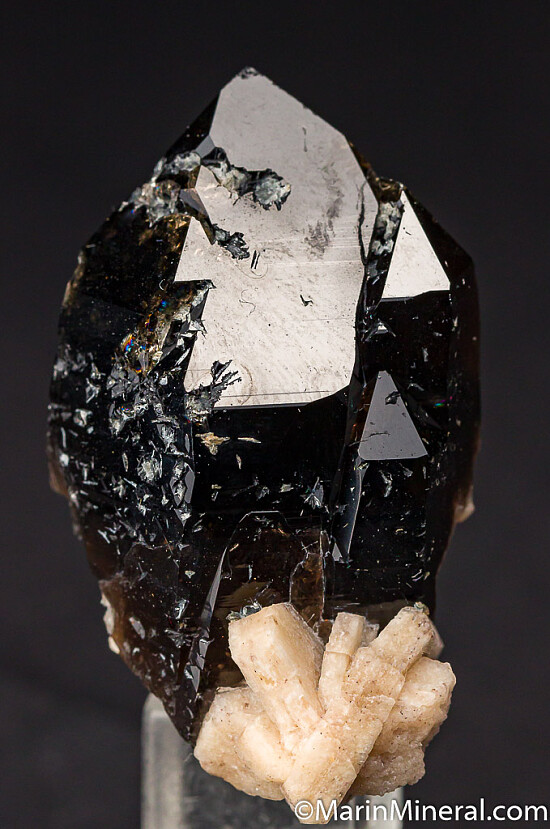 Smokey Quartz with Feldspar