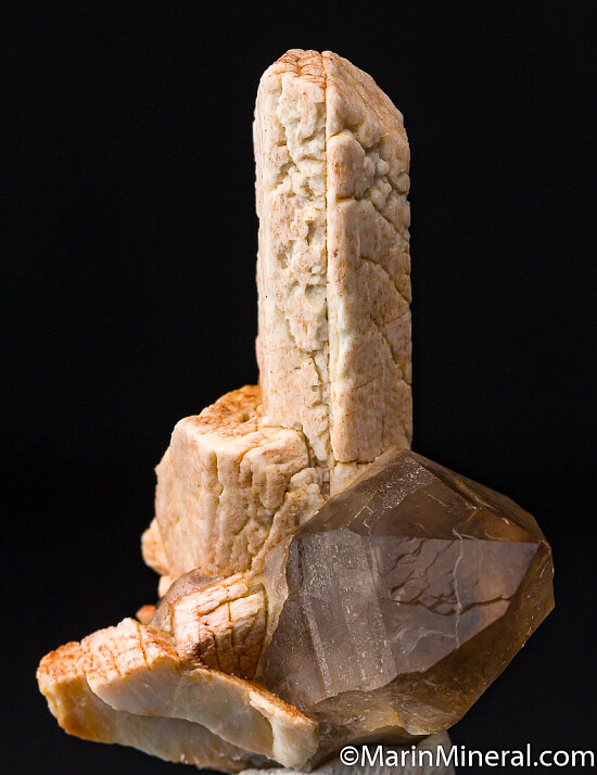 Othoclase with Quartz