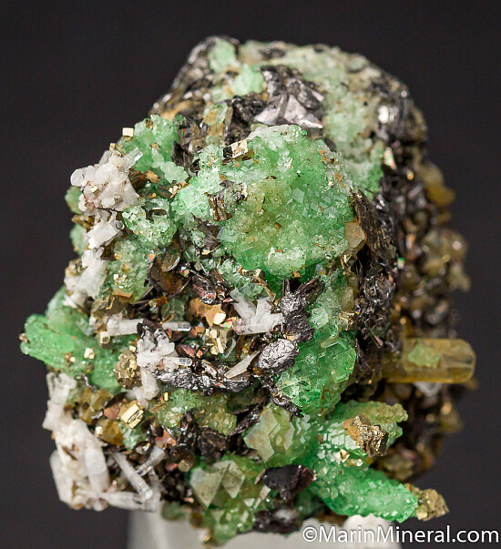 Tsavorite, Graphite, Calcite, Diopside, Pyrite