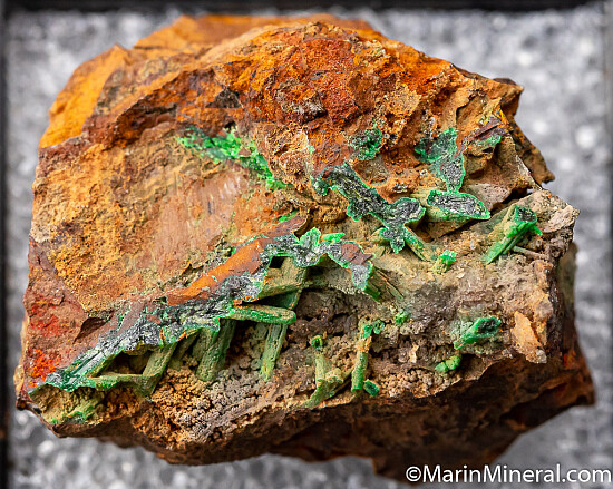 Conichalcite after Olivenite