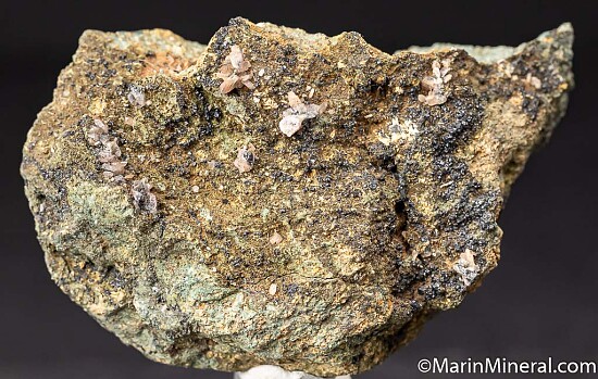 Titanite with Melanite