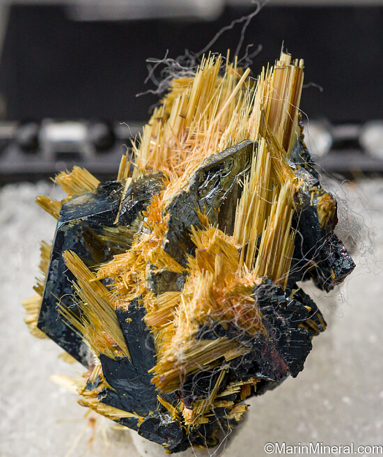 Rutile on Hematite