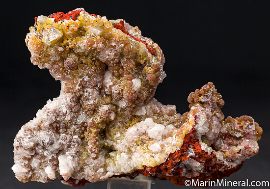 Mimetite with Calcite