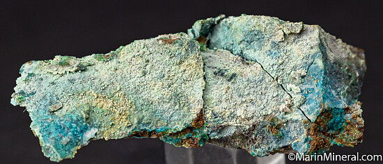 Quartz over Chrysocolla