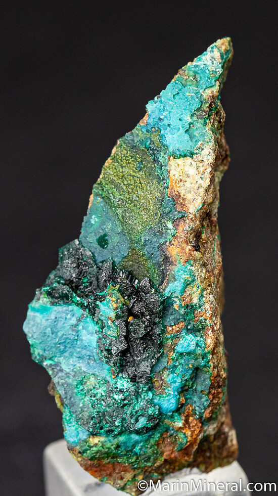 Brochantite with Chrysocolla
