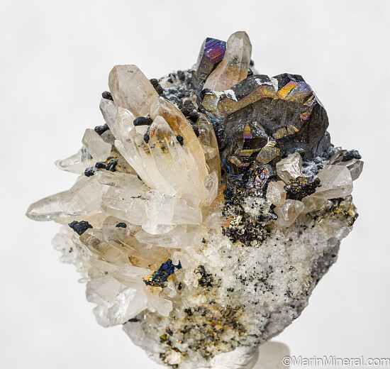 Bournonite with Quartz