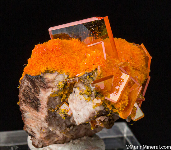 Wulfenite, Mimetite