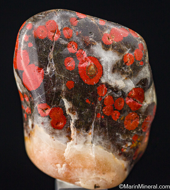 Quartz var. Poppy Jasper