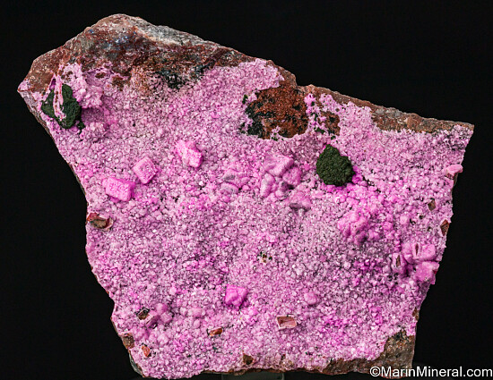 Kolwezite on Cobaltian Calcite