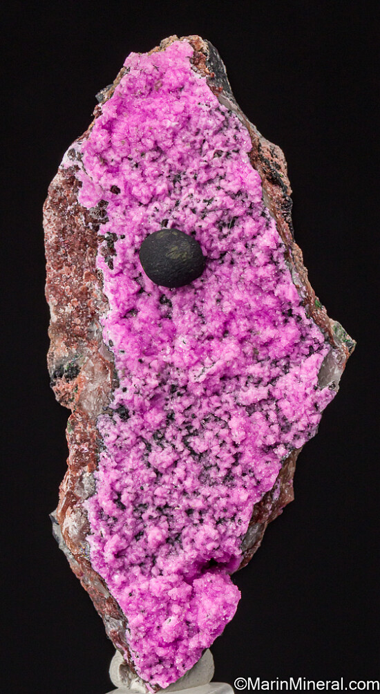 Kolwezite on Cobaltian Calcite