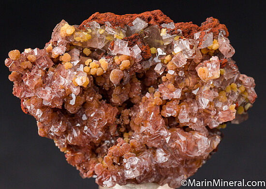 Mimetite with Calcite