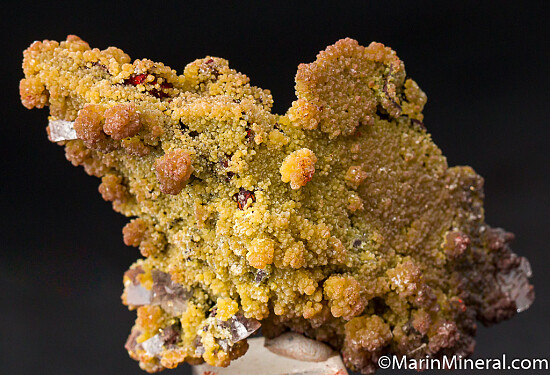 Mimetite with Calcite