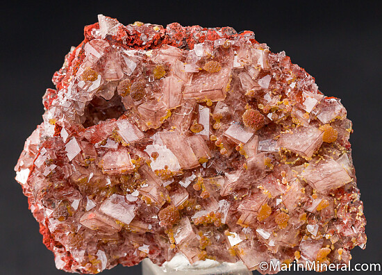 Mimetite with Calcite