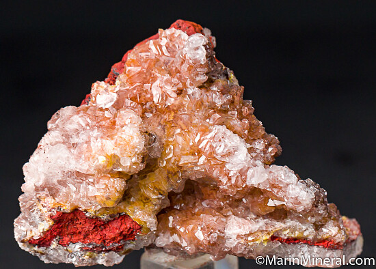 Mimetite with Calcite