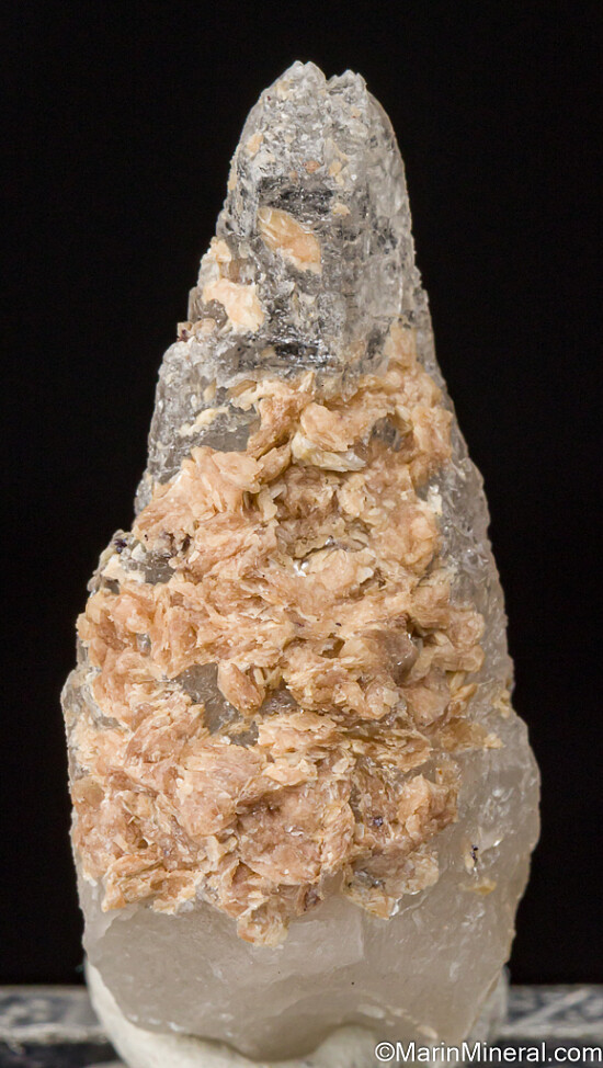 Svanbergite, Topaz, Rutile on Quartz