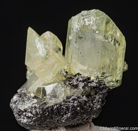 Diopside on Graphite