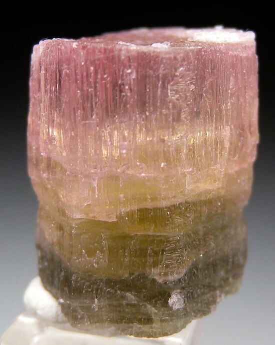 Tourmaline (etched bi-color)