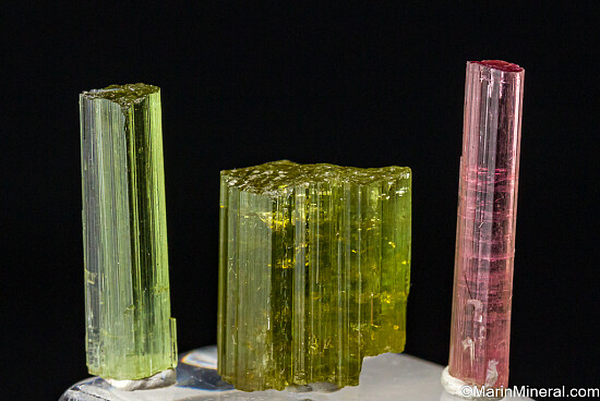 Tourmaline (3 crystals)