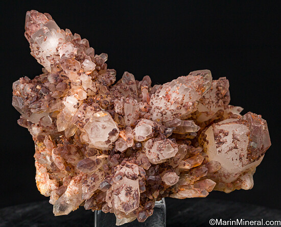 Quartz with Hematite