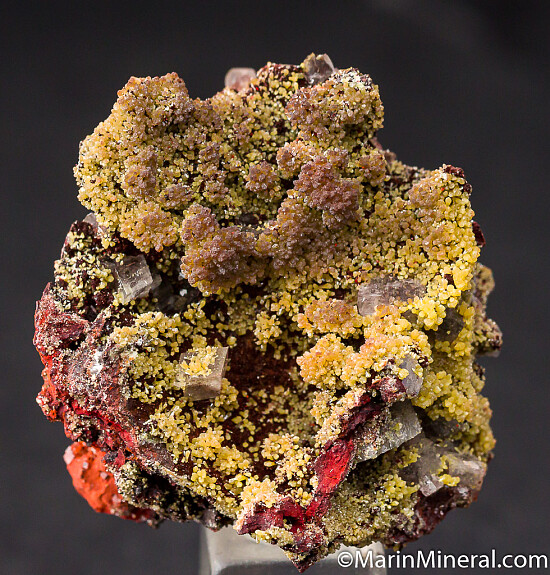Mimetite with Calcite
