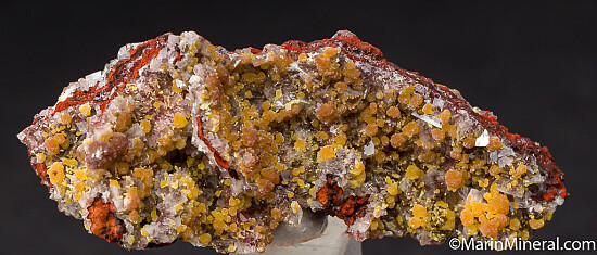 Mimetite with Calcite
