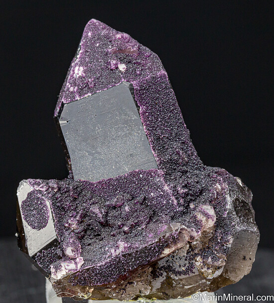 Fluorite on Quartz