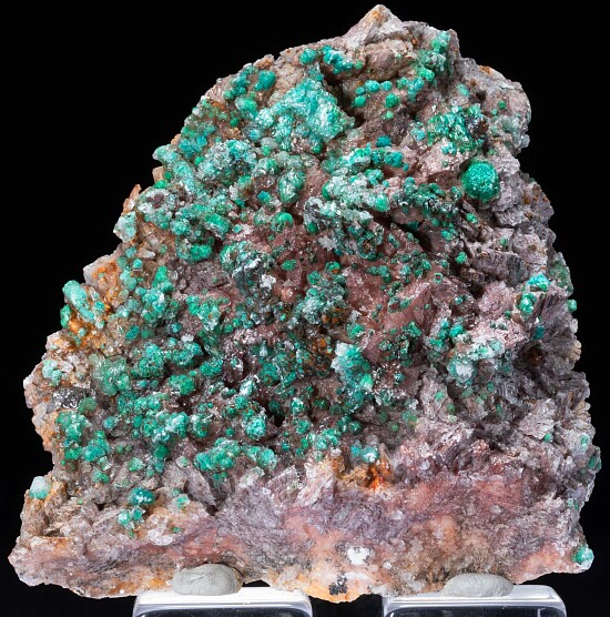 Malachite, Gypsum, Ferroan Dolomite