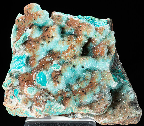 Chrysocolla, Quartz, Heterogenite
