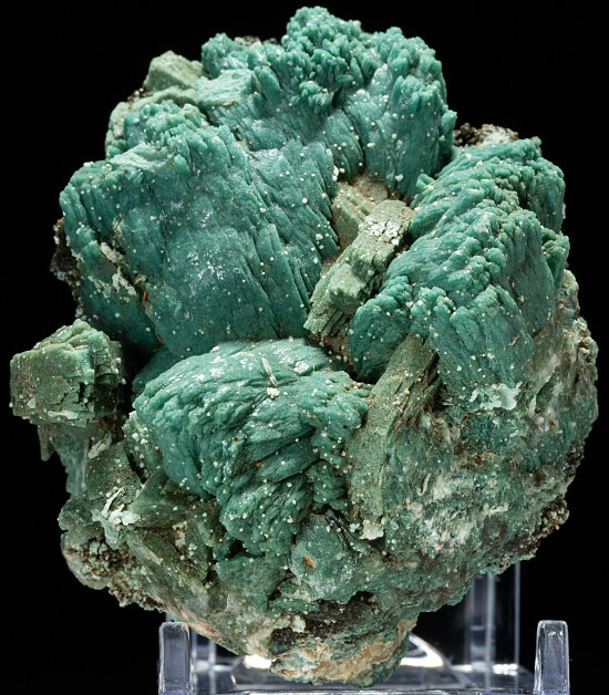 Stilbite, Huelandite included by Celadonite