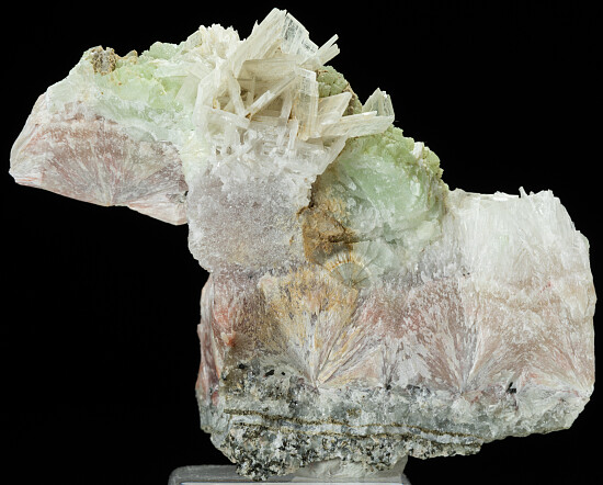 Pectolite, Prehnite, Julgodite