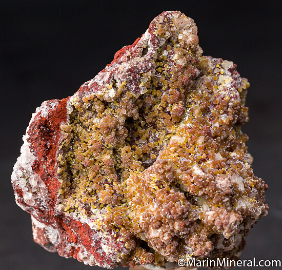 Mimetite with Calcite