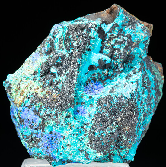 Azurite, Chrysocolla, Variscite (?)