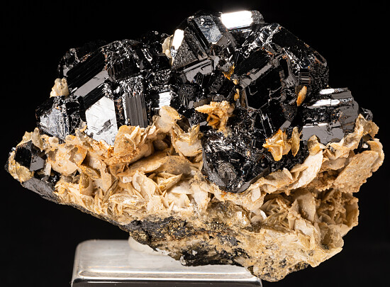 Sphalerite, Calcite, Pyrite