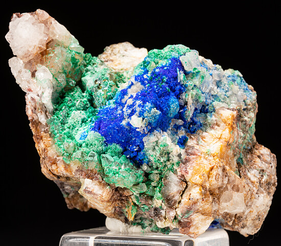 Linarite pseudo. Galena