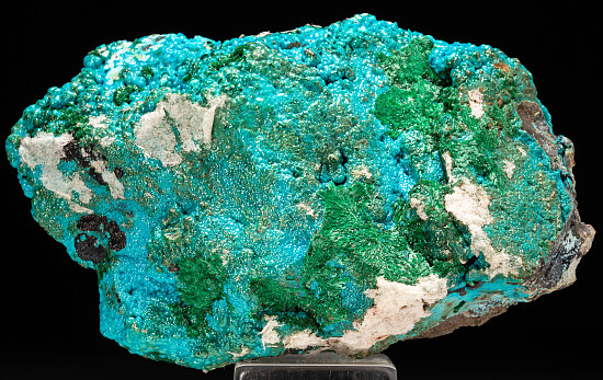 Chrysocolla with Malachite
