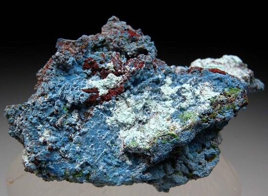 Shattuckite with Conichalcite