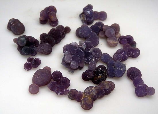 Amethyst var. Grape Agate