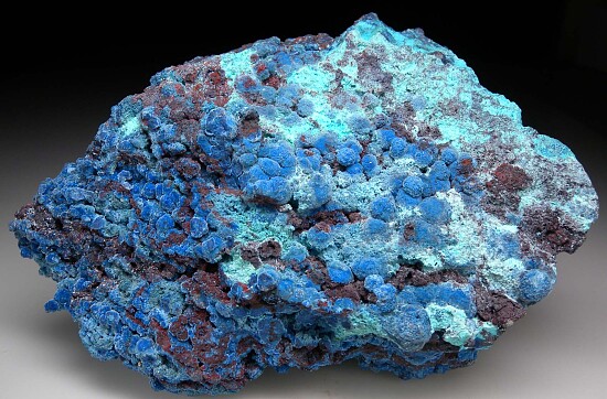 Shattuckite with Chrysocolla