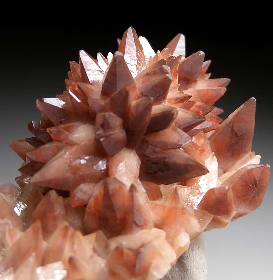 Hematite with Calcite