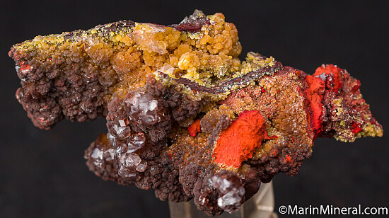 Mimetite with Calcite