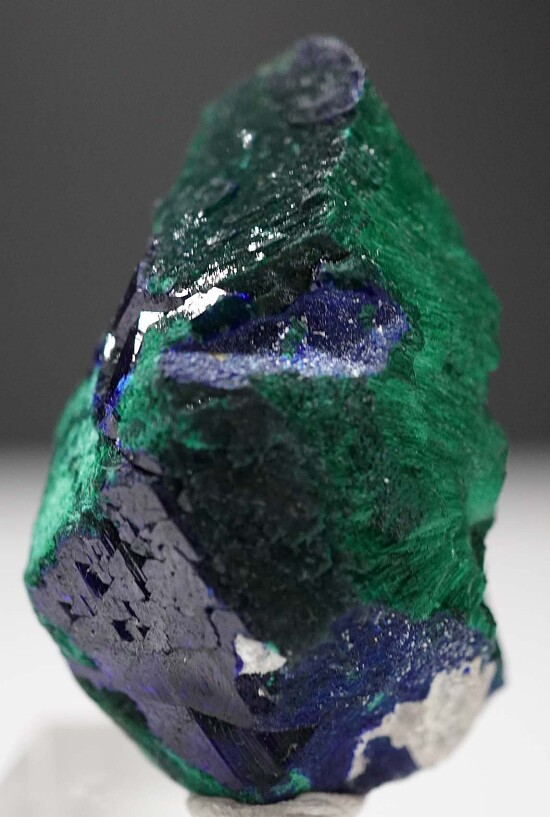 Azurite with Malachite