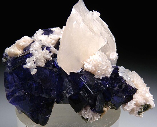 Fluorite with Calcite