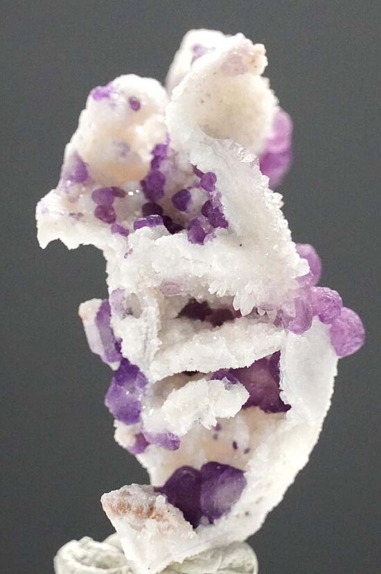 Fluorite on Quartz epimorph