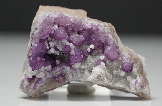Fluorite on Quartz