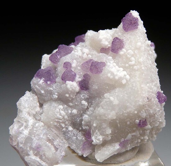 Fluorite on Quartz epimorph