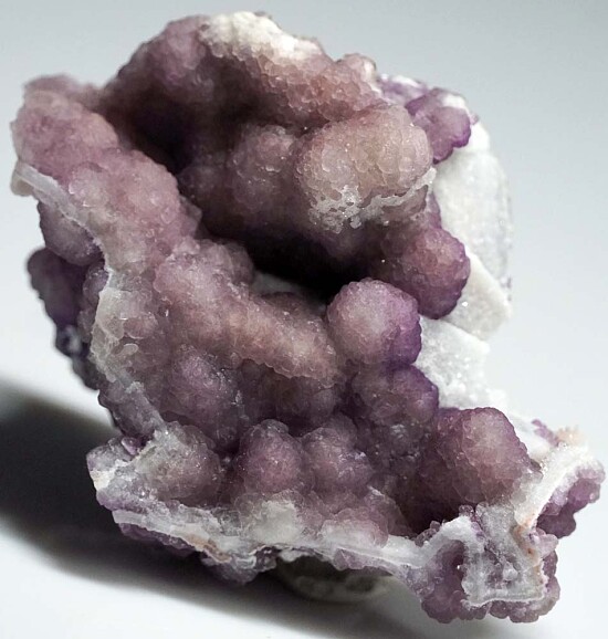 Fluorite on Quartz epimorph