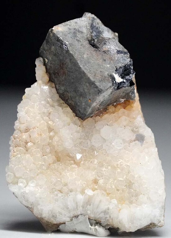 Galena on Quartz
