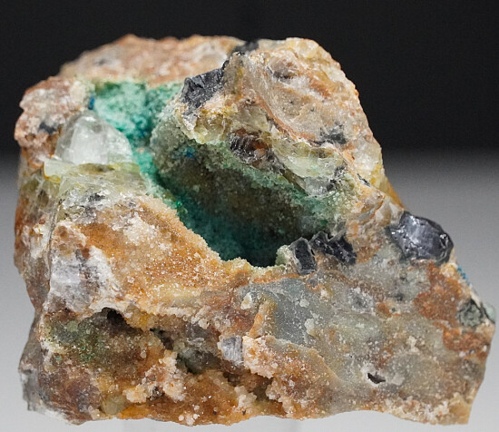 Linarite, Brochantite, Galena