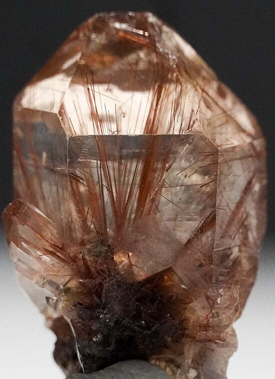 Rutile in Quartz